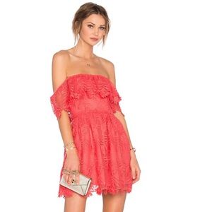 Coral Dream Vacay Dress by Lovers + Friends